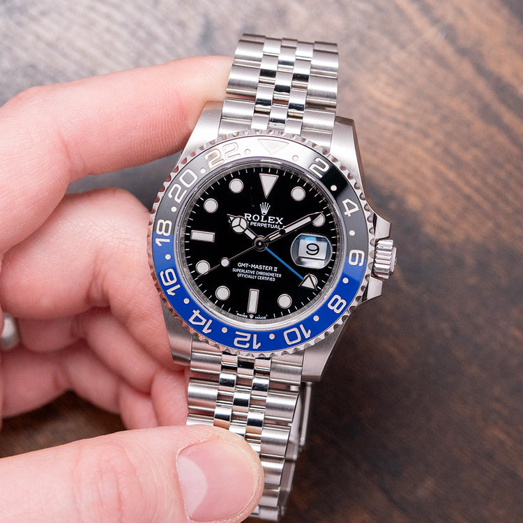 2019 Rolex GMT-Master II 40mm 'Batgirl' Jubilee 126710BLNR