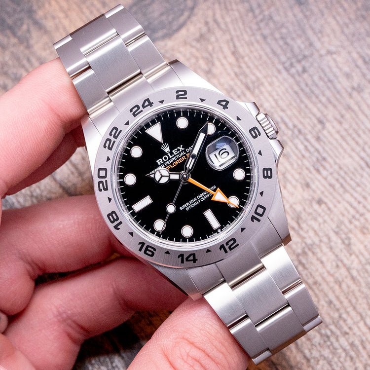 2022 Rolex Explorer II Black Dial 42mm New Reference 226570