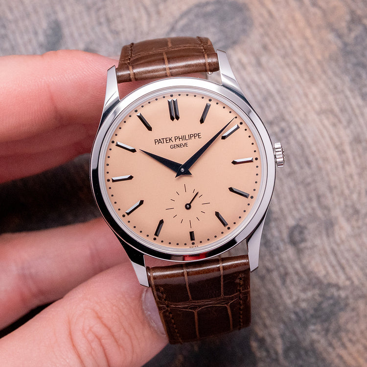 2025 Unworn Patek Philippe Calatrava Platinum 38mm 6196P-001