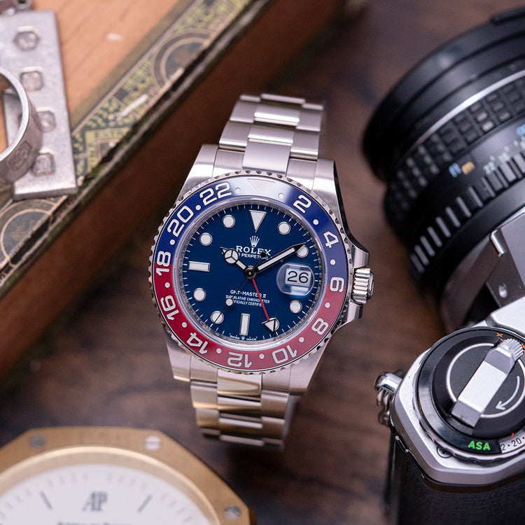 2019 Rolex GMT-Master II 18ct White Gold Pepsi 126719BLRO