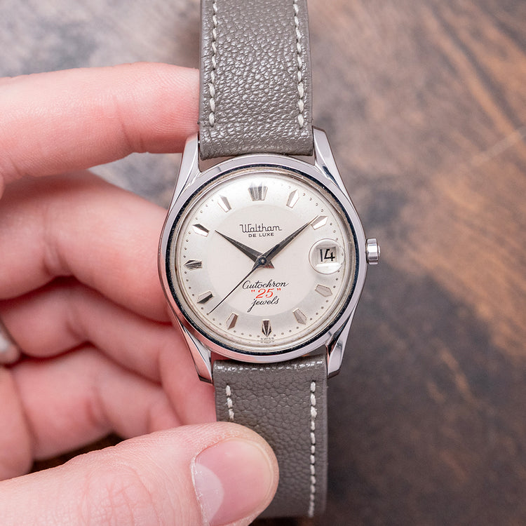 1953 Waltham De Luxe Autochron "25" Jewels 35mm