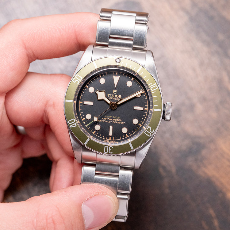 2018 Tudor Black Bay "Harrods" Green Edition 41mm 79230G