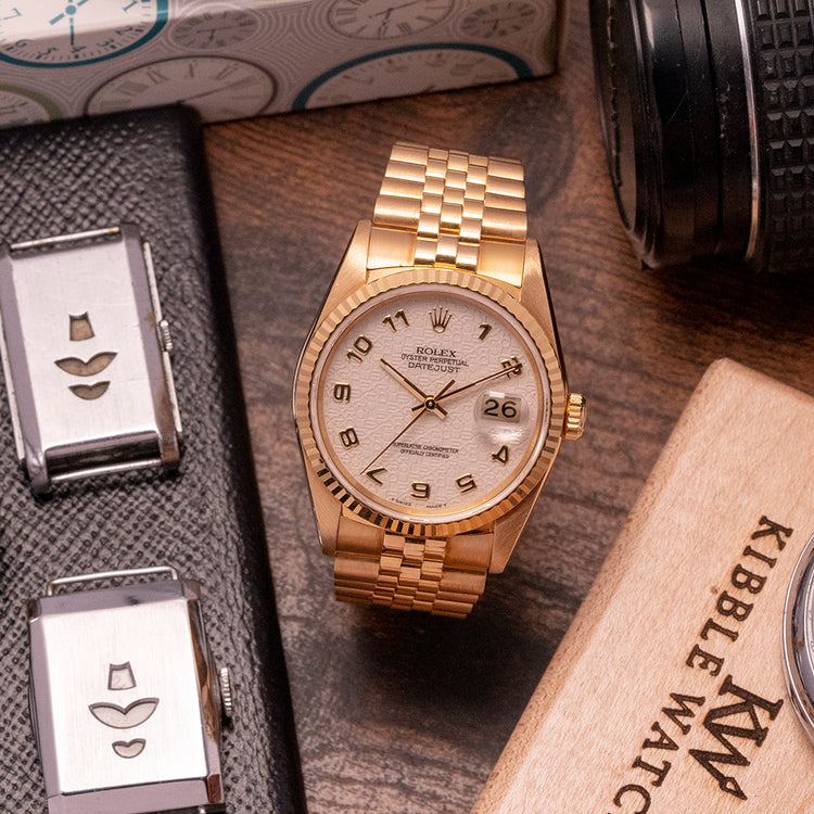 1997 Rolex Datejust 16238 Complete Set "Jubilee Dial"