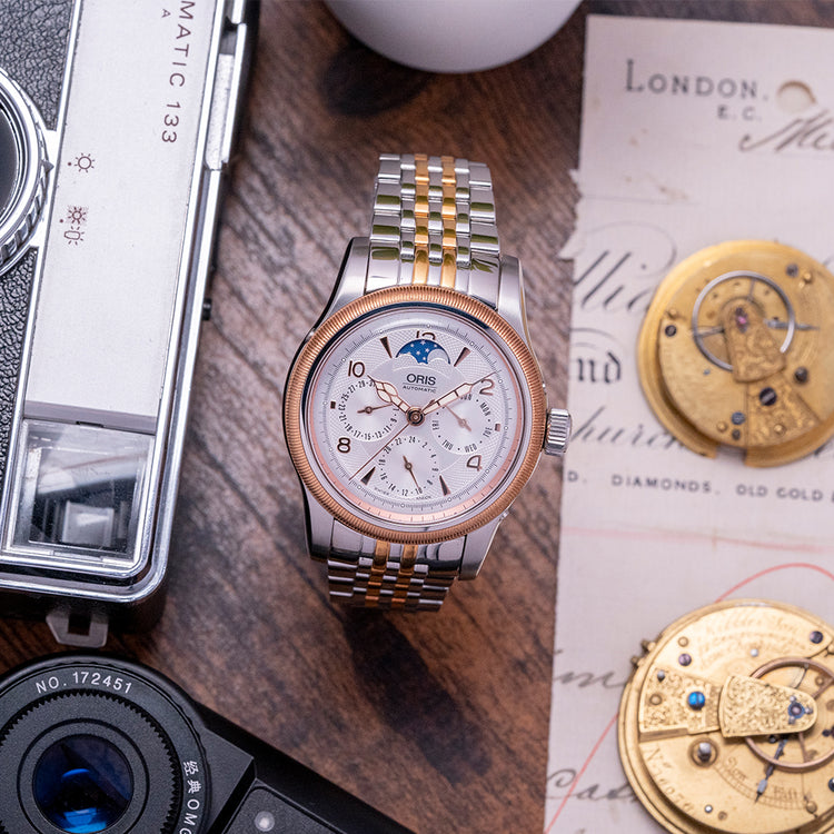 2000s Oris Big Crown Complication Moonphase