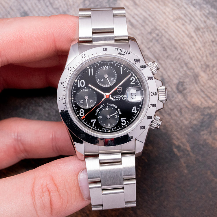 1998 Tudor Prince Date 'Pre-Tiger' 40mm Black 79280