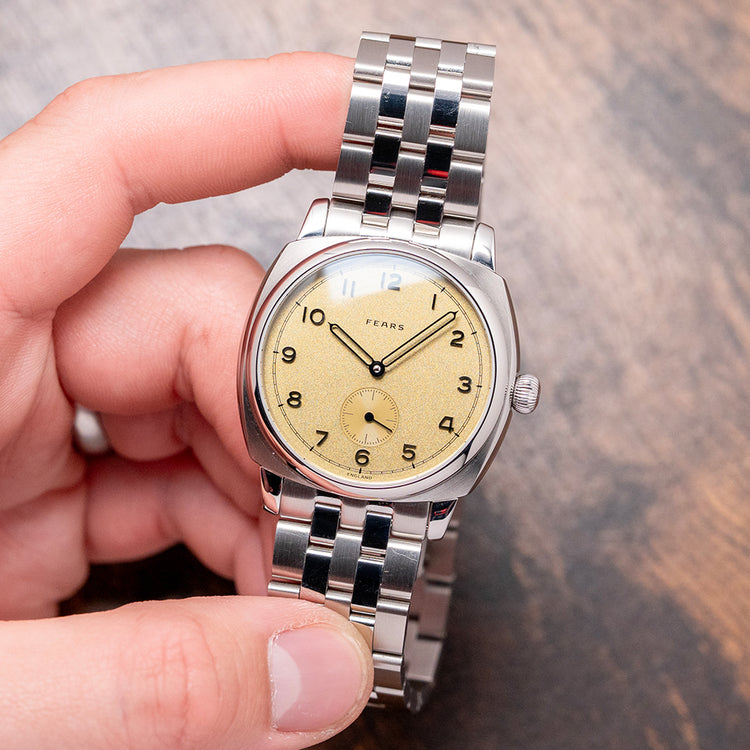 2026 Fears Brunswick 38mm Champagne Dial on Bracelet