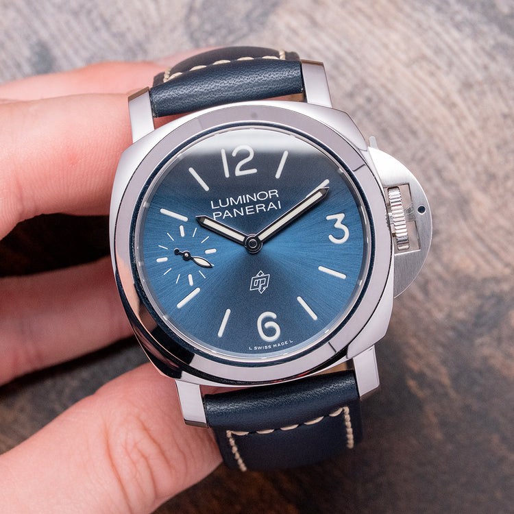 2022 Panerai Luminor Blu Mare 44mm Manual PAM01085