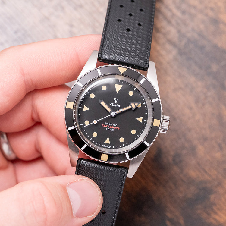 2026 YEMA Pearl Diver Automatic 38mm on Strap YCL1-MR