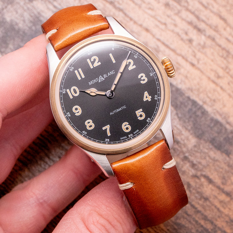 2024 Montblanc 1858 40mm Steel & Bronze Bezel 117833