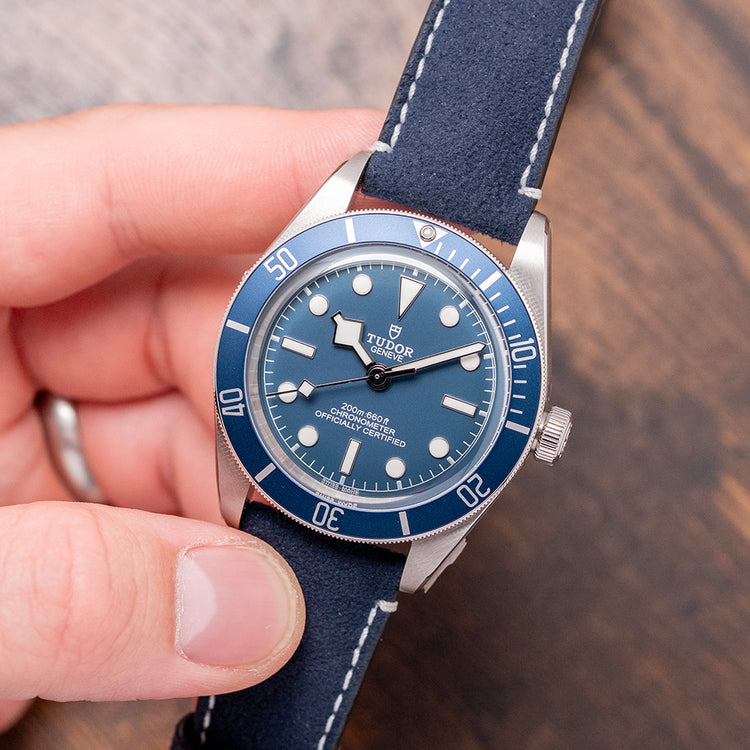 2026 Stickered Tudor Black Bay 58 Blue on Strap 39mm 79030B