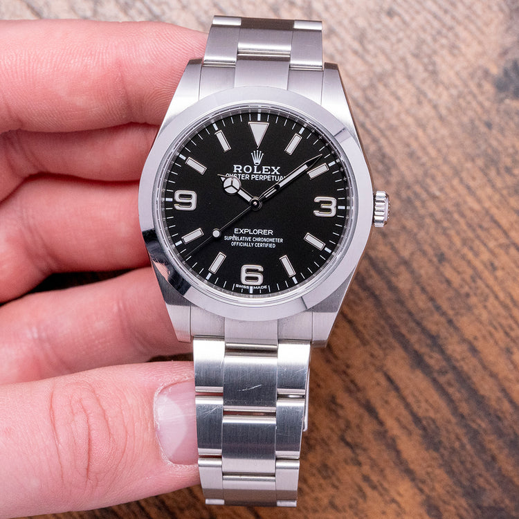 2018 Rolex Explorer 1 "Mark 2" Dial 39mm 214270
