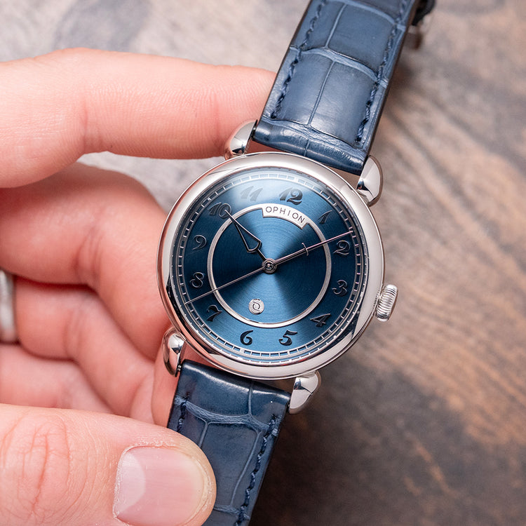 2021 Ophion 786 Vélos Blue Radial Dial 39mm