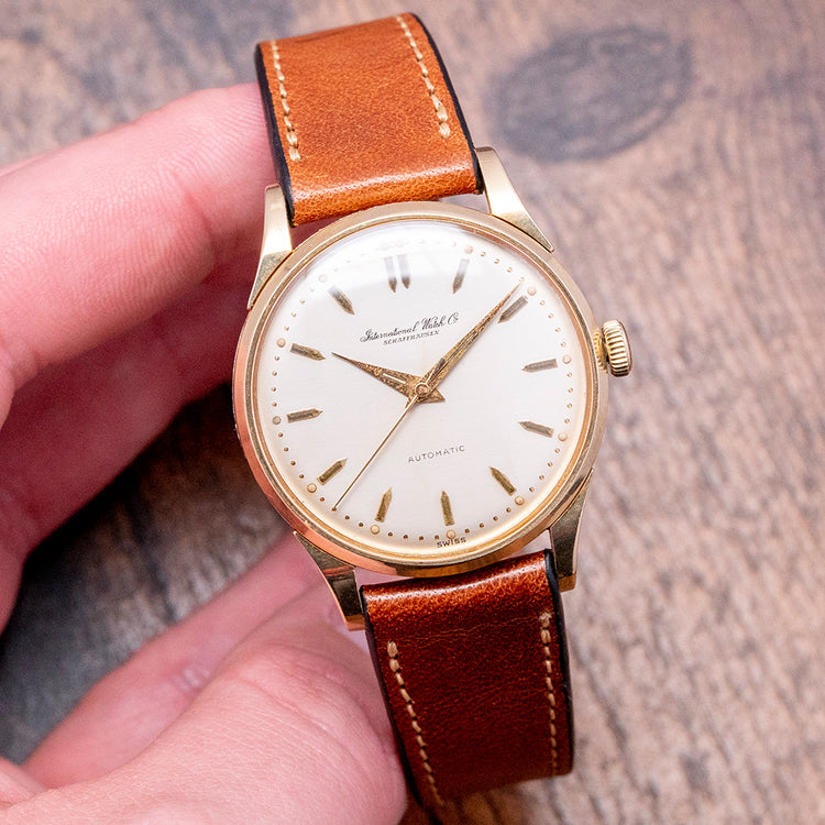 1952 IWC Automatic Cal. 852 34mm Gold Capped "Calatrava"