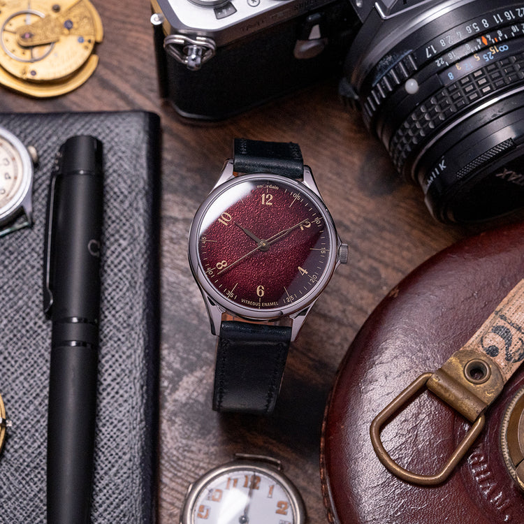 2022 AnOrdain Model 1 38mm Plum Fumé Automatic