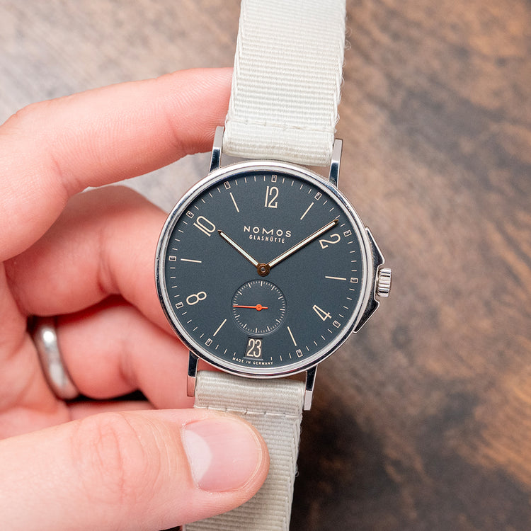 2016 Nomos Ahoi Atlantik Blue Automatic 40mm 552