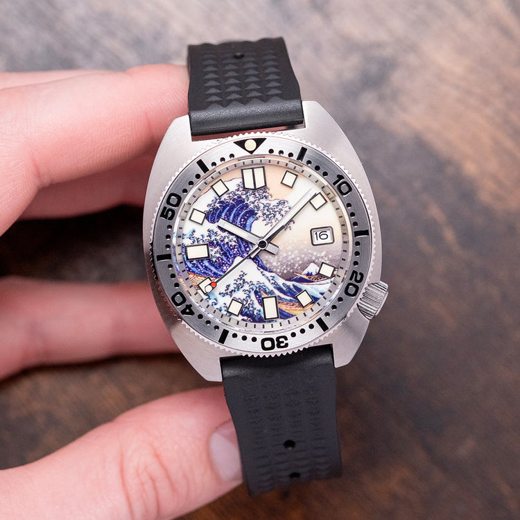 2020 San Martin '6105 Turtle' Full Lume Wave 42mm SN0068G