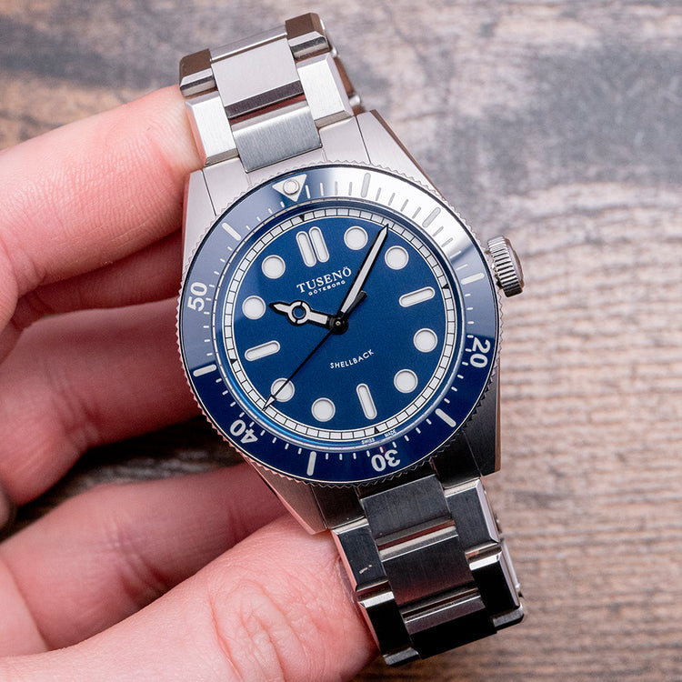 2024 Tuseno Shellback V2 Blue No-Date Automatic 40mm