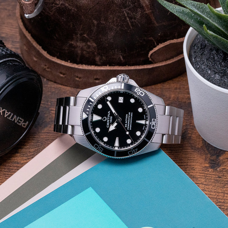 2023 Certina DS Action Diver Automatic Black 38mm
