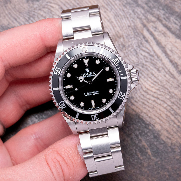 2000 Rolex Submariner No-Date "2 Liner"40mm 14060M