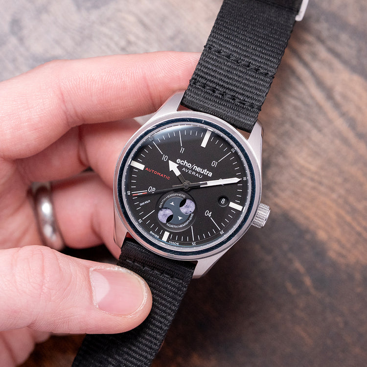 2022 Echo/Neutra Averau 39mm Moon Phase Black