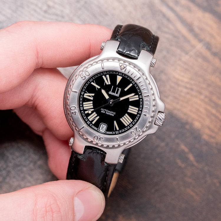1990s Dunhill Automatic ETA 2824-2 Sports Watch 37mm