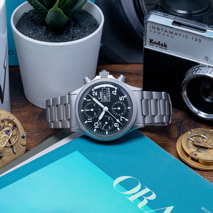 2019 Sinn 356 Sa Pilot Chronograph Bracelet 356.081