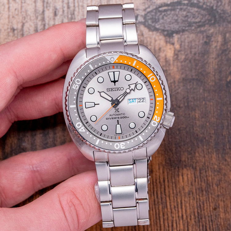 2018 Seiko Prospex Turtle "Grey Dawn" Limited Edition SRPD0K1