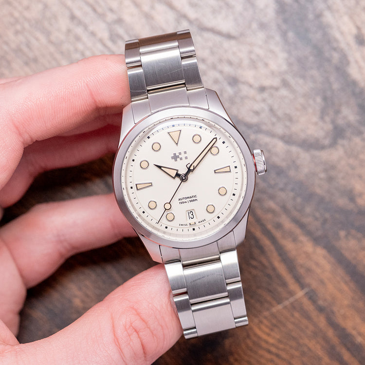 2024 Christopher Ward C65 Dune 38mm on Bracelet