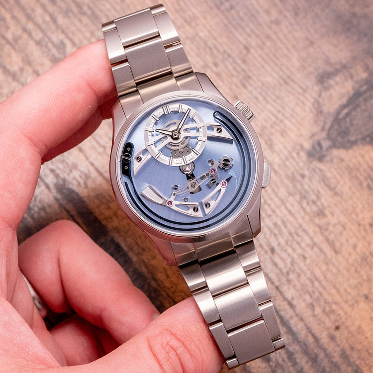 Unworn 2024 Christopher Ward C1 Bel Canto Cielo Blue 41mm