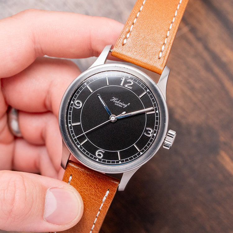 2014 Habring² Jumping Second Pilot Black Manual A09MS 42mm