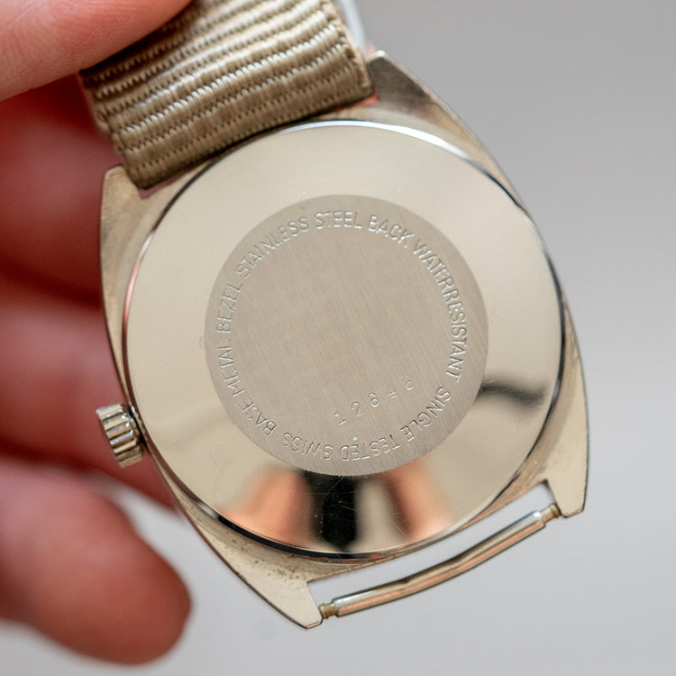 1970s Smiths Automatic Digital Jump Hour Gradient Dial - vault