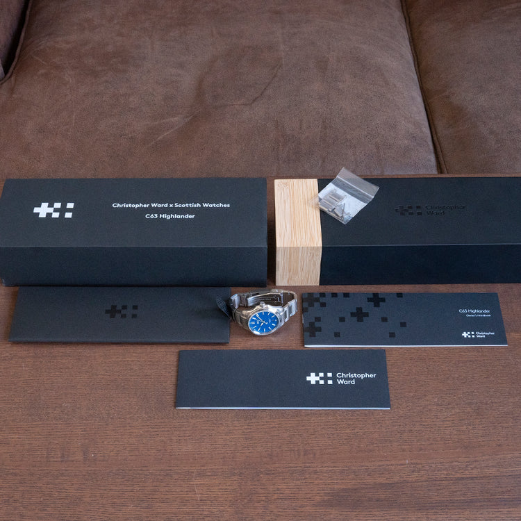 2022 Christopher Ward C63 Highlander Scottish Watches