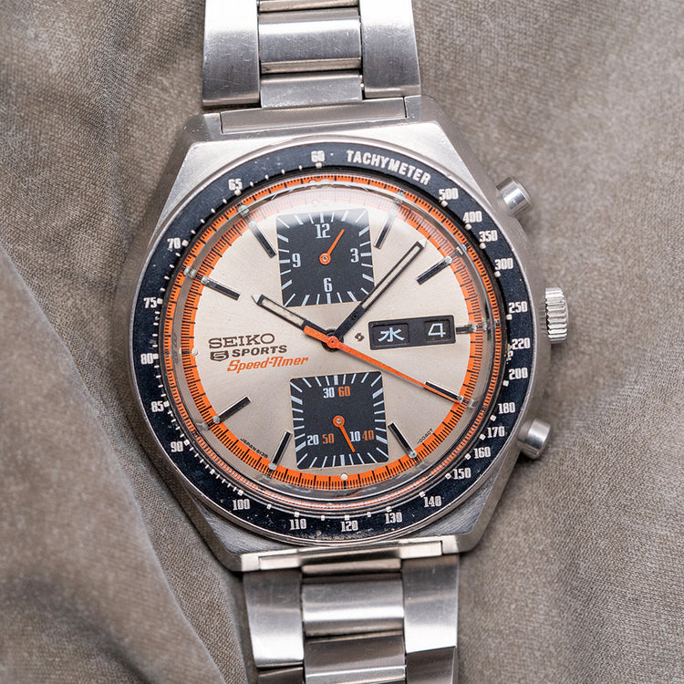 1974 Seiko SpeedTimer "Kakume" Auto Chronograph 6138-0030