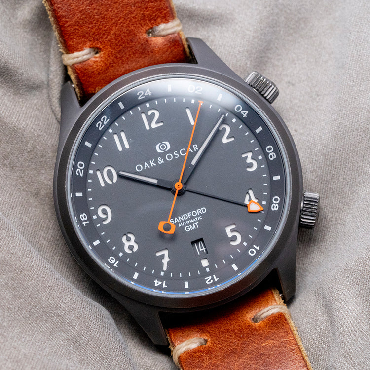 2016 Oak & Oscar Sandford GMT PVD Automatic 40mm
