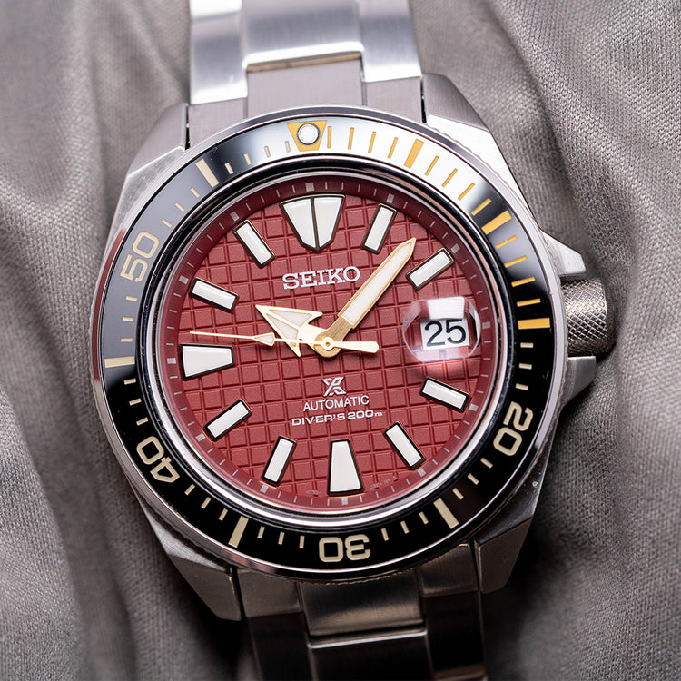 2022 Seiko Suigun “Samurai” Limited Edition Red 44mm SRPH61K1