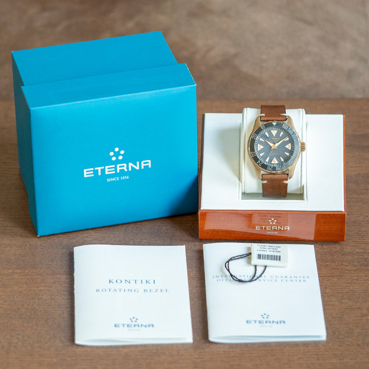 2018 Eterna KonTiki Manufacturer Bronze 43.5mm