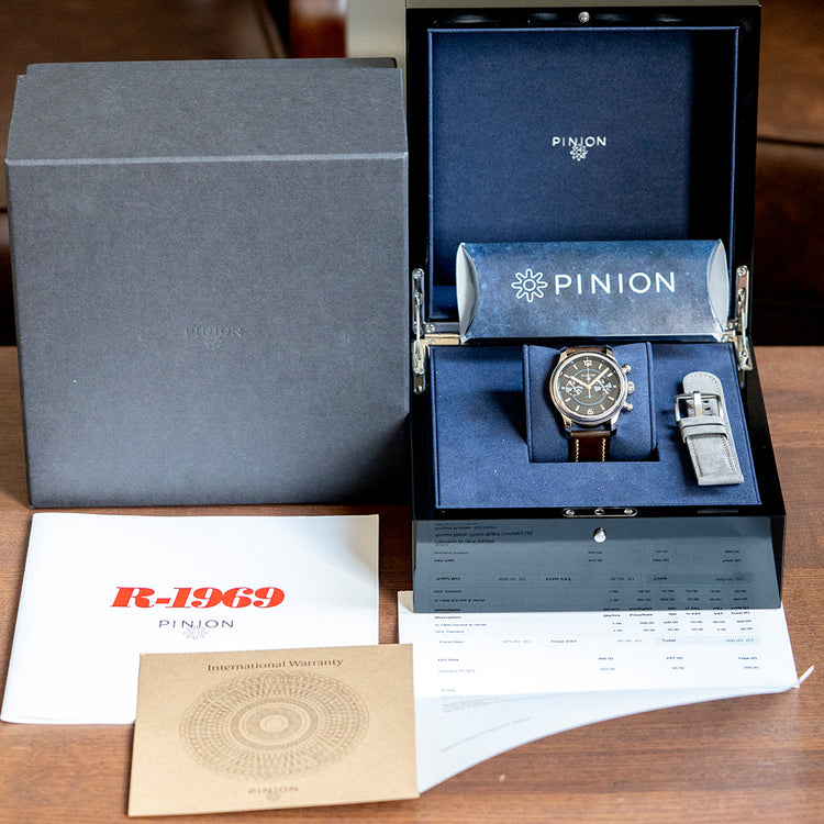 2017 Pinion 1969 Revival Chronograph No-Date Dial