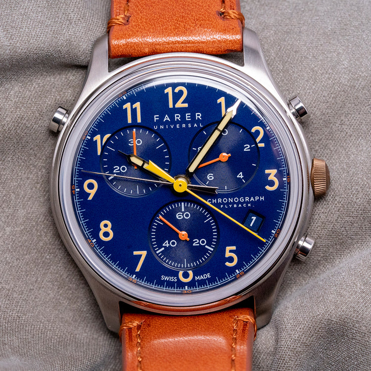 2019 Farer Ainsdale Split-Seconds Flyback Chronograph 39mm