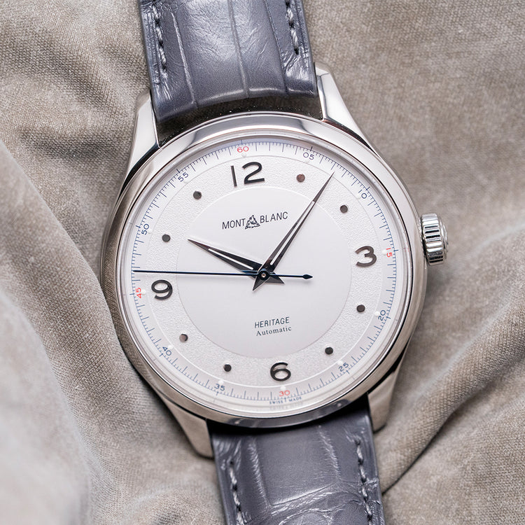 2026 Montblanc Heritage Automatic 40mm Silver Dial MB119943