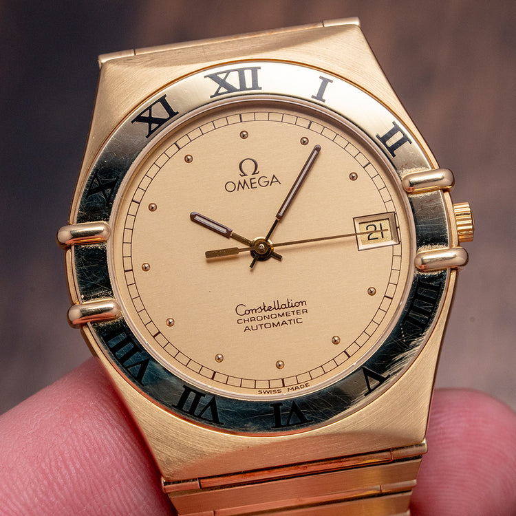 1986 Omega Constellation Automatic 18ct Gold 368.1075