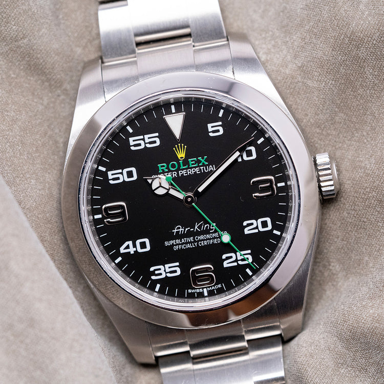 2019 Rolex Air King 40mm Black Dial Discontinued 116900