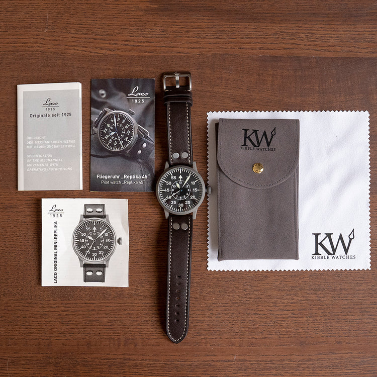 2020 Laco Pilot Watch Original Replika 45 45mm 861951
