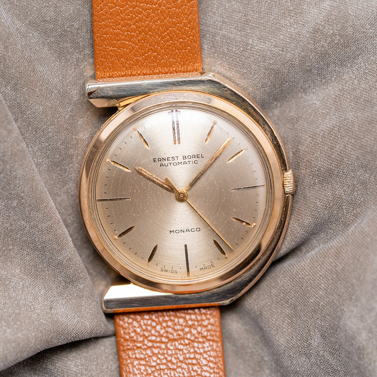 1960 Ernest Borel 'Monaco' Automatic Asymmetric 36mm