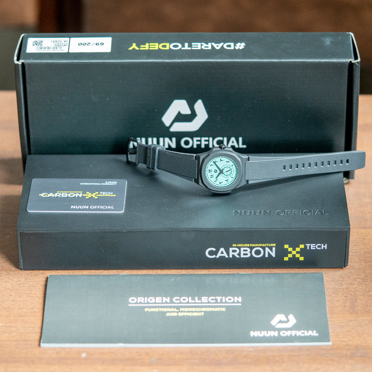 2023 Nuun Official Origen N1837 'Tiffany' Carbon Black 40.5mm