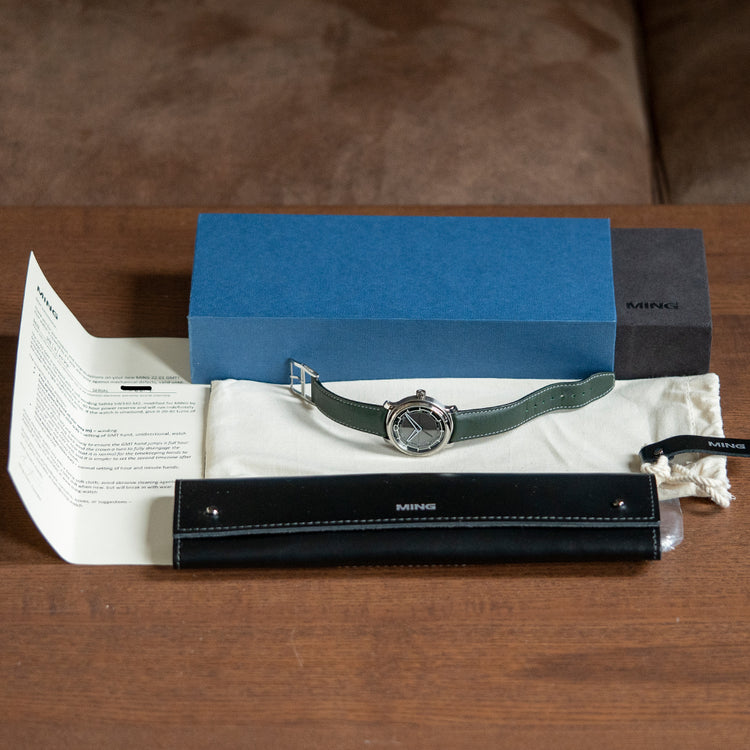 2023 Ming 22.01 GMT Kyoto Titanium Automatic 38mm