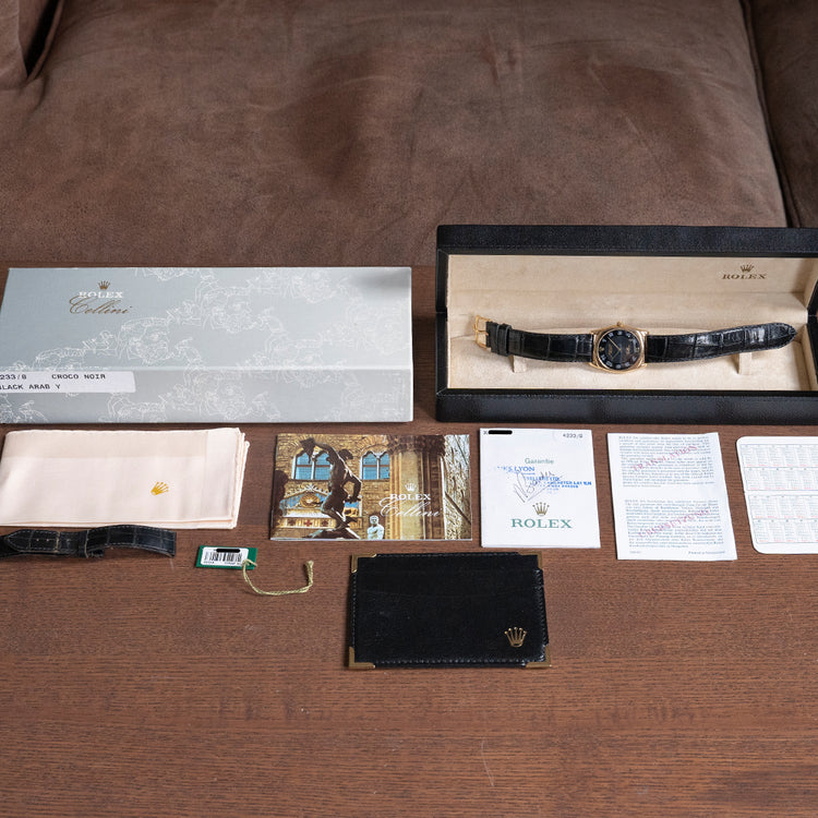 2005 Rolex Cellini Danaos Manual 18ct Gold Box & Papers