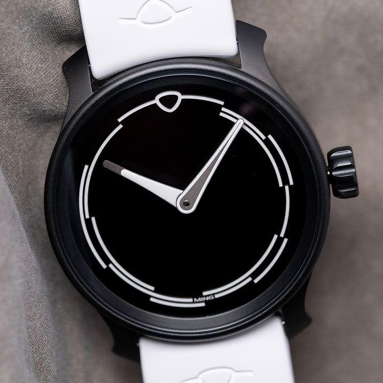 2025 MING 37.02 Monolith Black DLC 38mm Automatic
