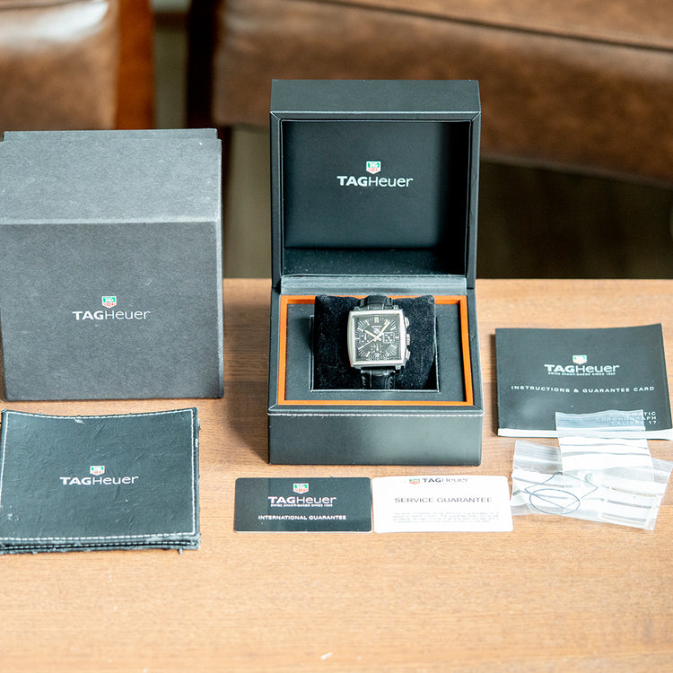 2010 TAG Heuer Monaco Automatic Black CW2111-0