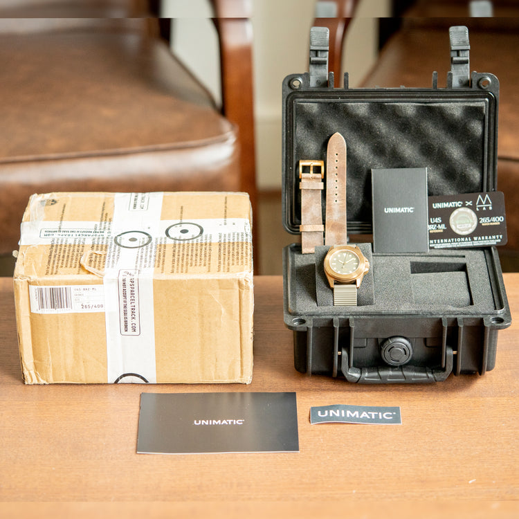 2022 Unimatic x Massena LAB Bronze Automatic U4S-BRZ-ML