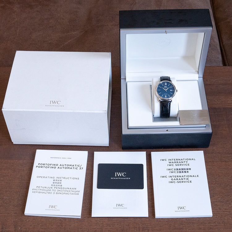 2018 IWC Portofino Edition "150 Years" Limited Blue IW356518